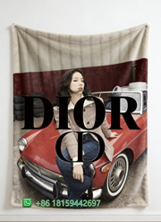Dior Throw Blankets